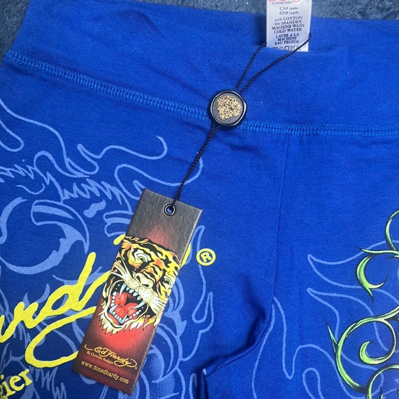 Ed Hardy Vintage Sweatpants Jogger Rare Vintage NWT Medium - Picture 9 of 9
